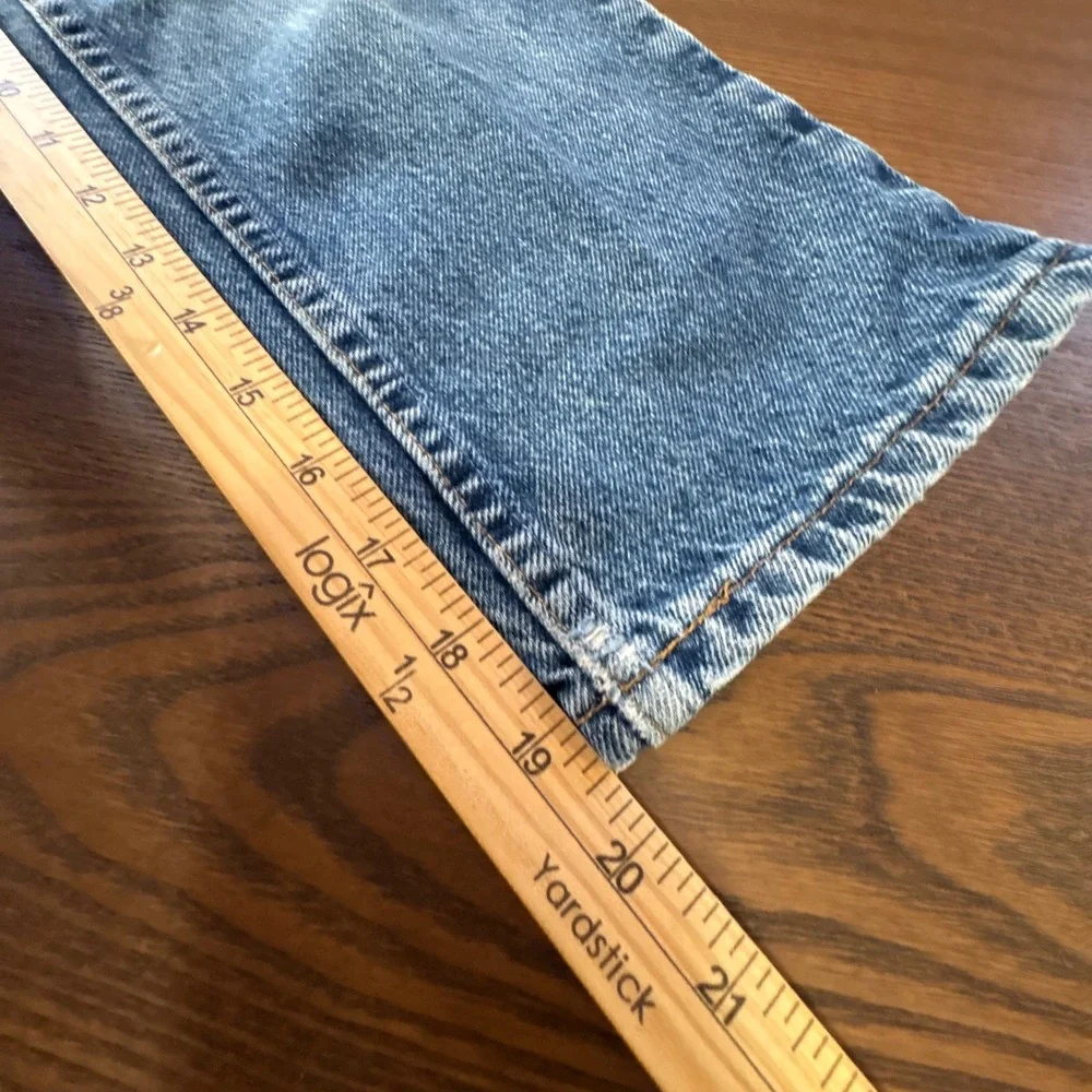 Gap Blue Jeans Easy Fit Kids Size 7 Slim Medium‎ Wash Straight Leg Denim